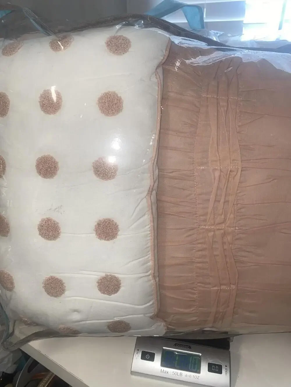 Soft Pink Embroidered Cotton Duvet Cover Set